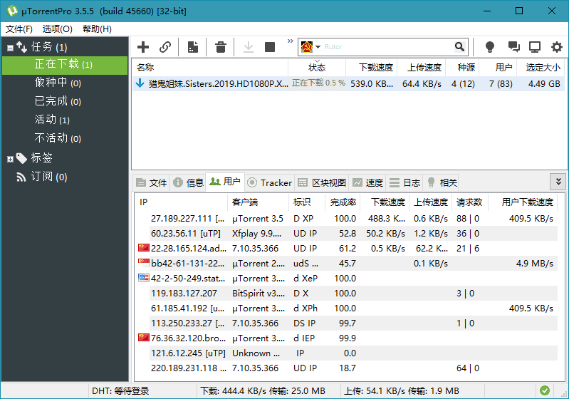 uTorrent Pro v3.6.0.46922绿色版-资源之家 uTorrent Pro v3.6.0.46922绿色版-资源之家