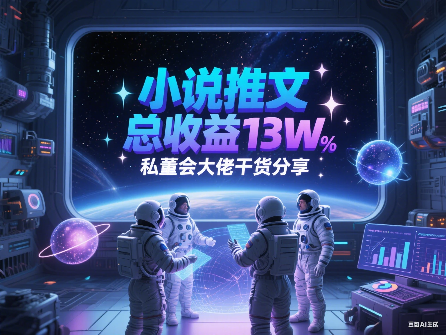 小说推文 总收益13W私董会大佬干货分享