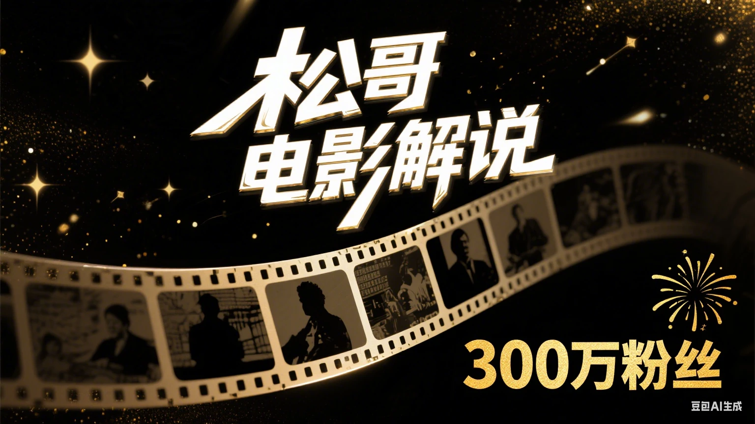 【精】抖音300万粉丝-松哥电影解说，影视解说教程剪辑实操视频，可过伙伴计划