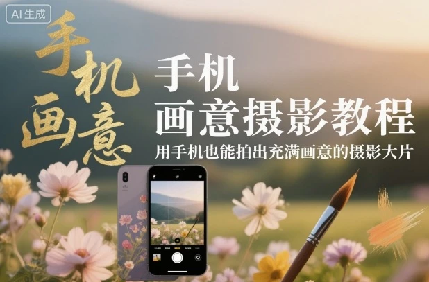 【精】手机画意摄影教程,用手机也能拍出充满画意的摄影大片-资源之家 【精】手机画意摄影教程,用手机也能拍出充满画意的摄影大片-资源之家