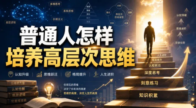 付费文章:普通人怎样培养高层次思维 付费文章:普通人怎样培养高层次思维