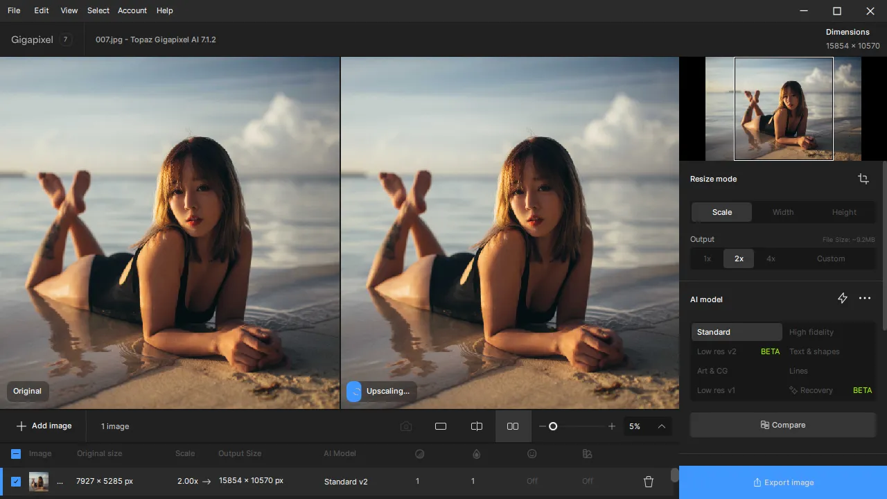 Ai图像放大Topaz Gigapixel v1.3.3高级版
