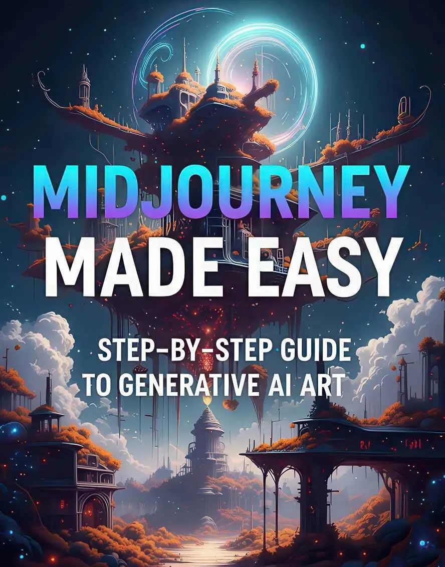 Midjourney AI图像创作课：提示词设计，风格探索，零基础掌握AI绘画核心技能-资源之家