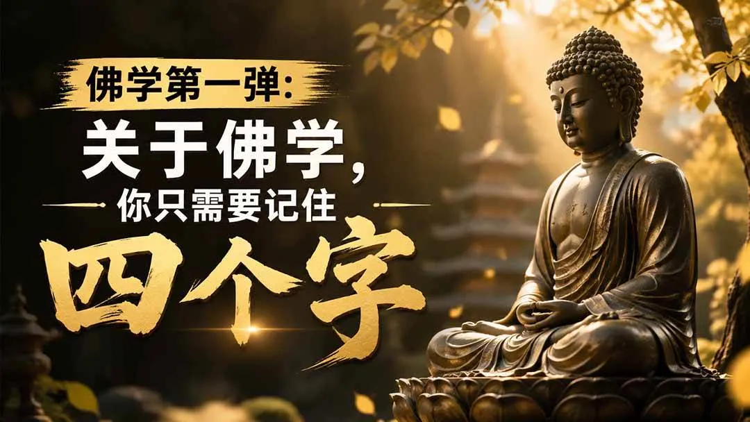 (19728期)付费文章:佛学第一弹:关于佛学,你只需要记住四个字 (19728期)付费文章:佛学第一弹:关于佛学,你只需要记住四个字