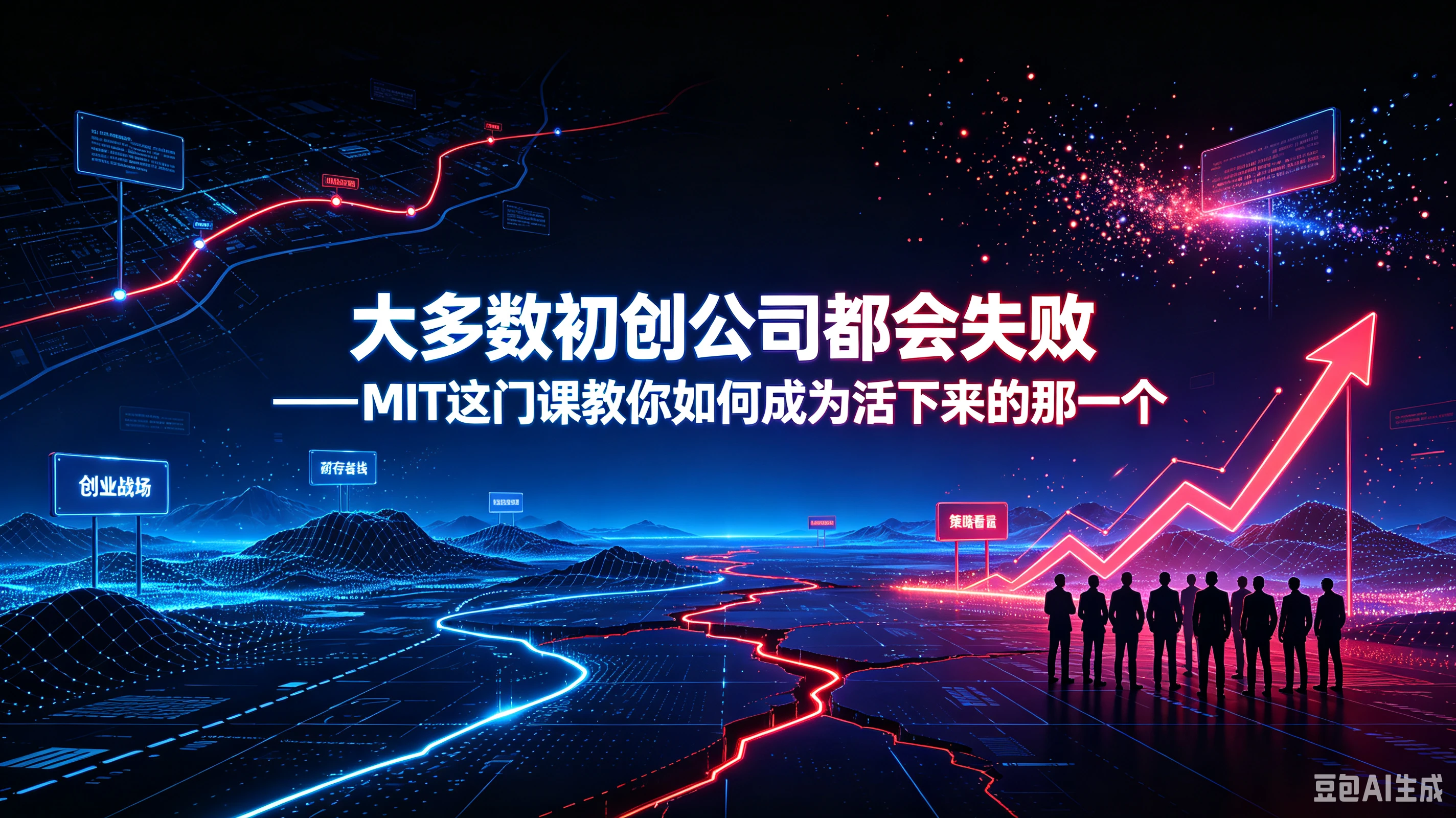 【精】大多数初创公司都会失败——MIT这门课教你如何成为活下来的那一个