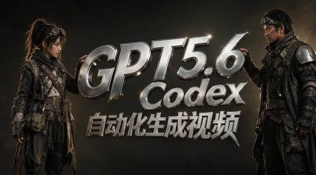 (19393期)GPT5.6+Codex自动化视频生成:提示词设计×角色设定×封面海报×工作流思路,高效产出AI视频 (19393期)GPT5.6+Codex自动化视频生成:提示词设计×角色设定×封面海报×工作流思路,高效产出AI视频