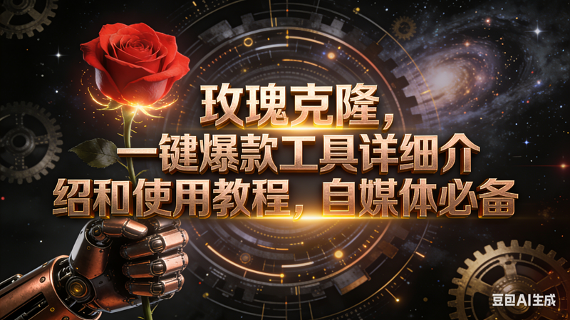 (16792期)玫瑰克隆工具,自媒体必备,一键爆款工具详细介绍和使用教程 (16792期)玫瑰克隆工具,自媒体必备,一键爆款工具详细介绍和使用教程