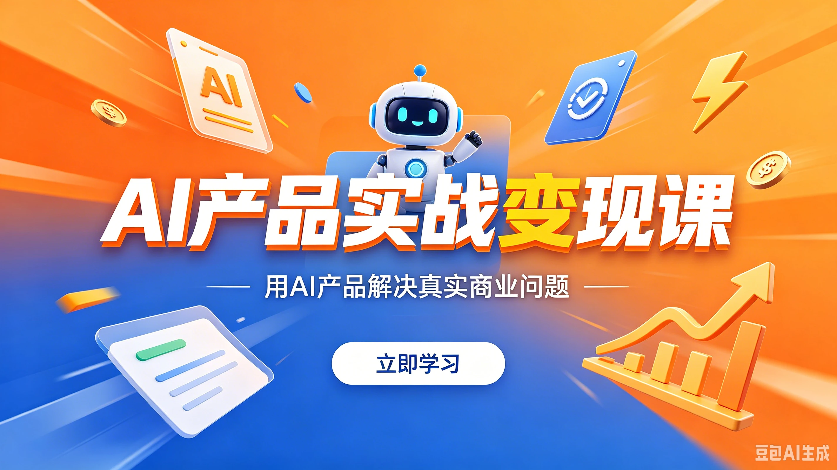 【精】AI产品实战变现课，用AI产品解决真实商业问题