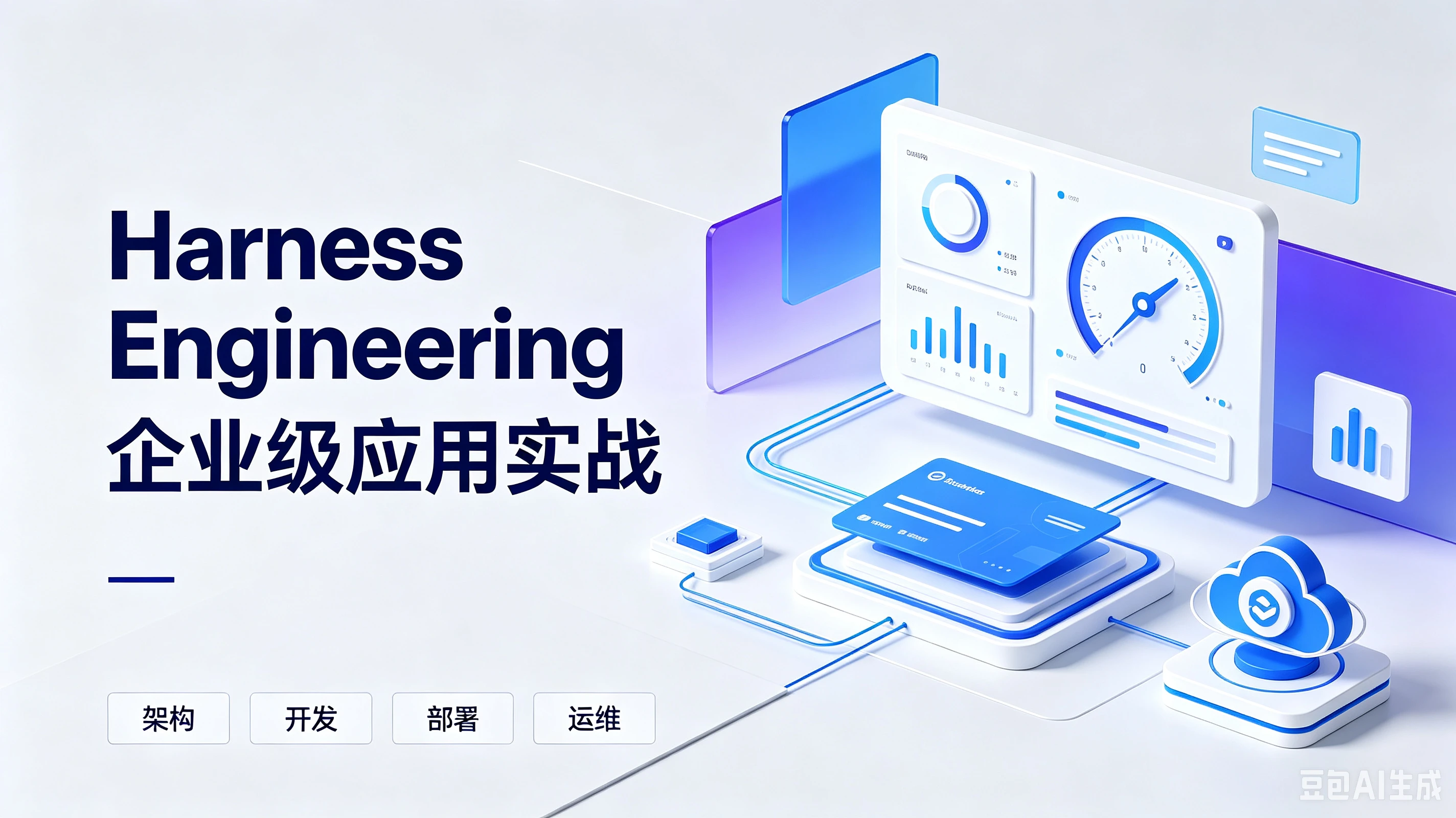 【精】Harness Engineering 企业级应用实战，架构、开发、部署、运维