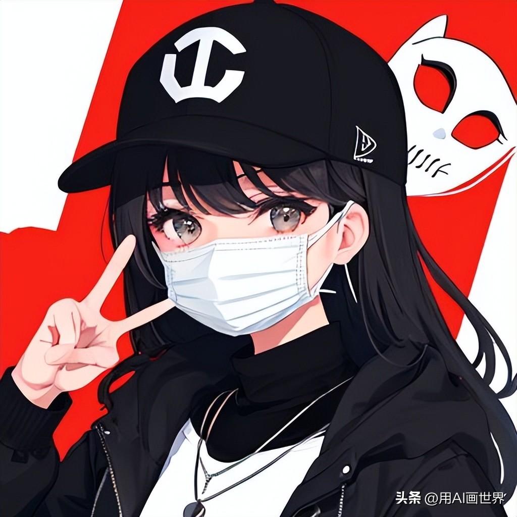 SD高清女生帅酷头像