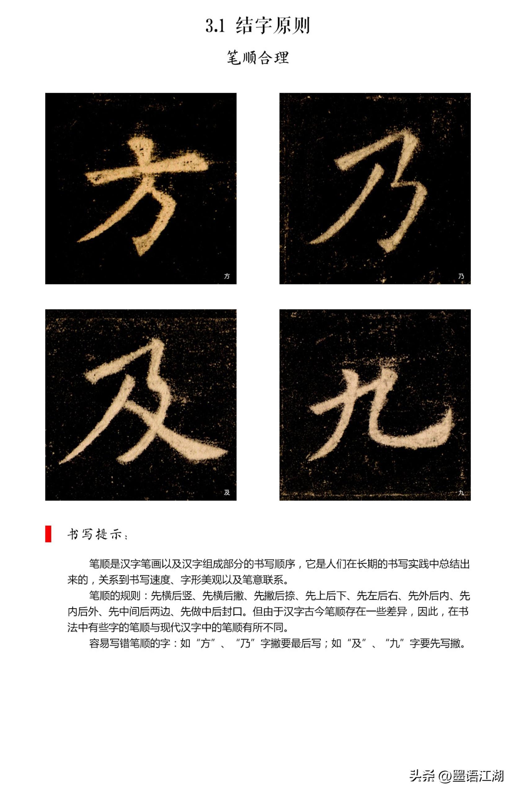 欧阳询楷书《九成宫醴泉铭》临摹指导，欧楷初学者入门的实用教程